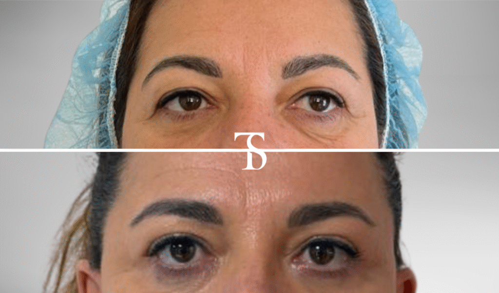Blépharoplastie avant après
