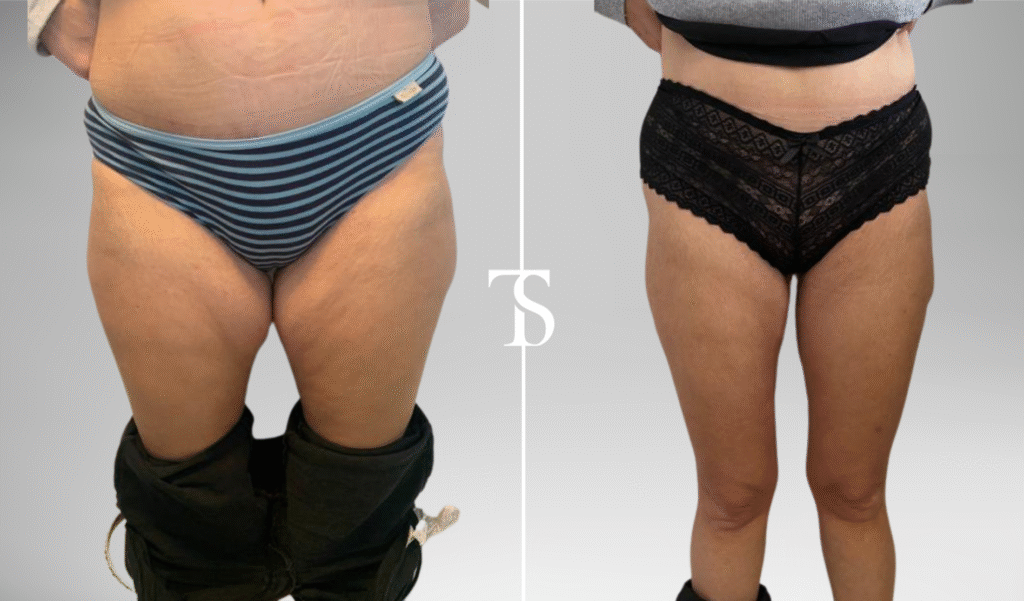 lifting cuisse avant après​