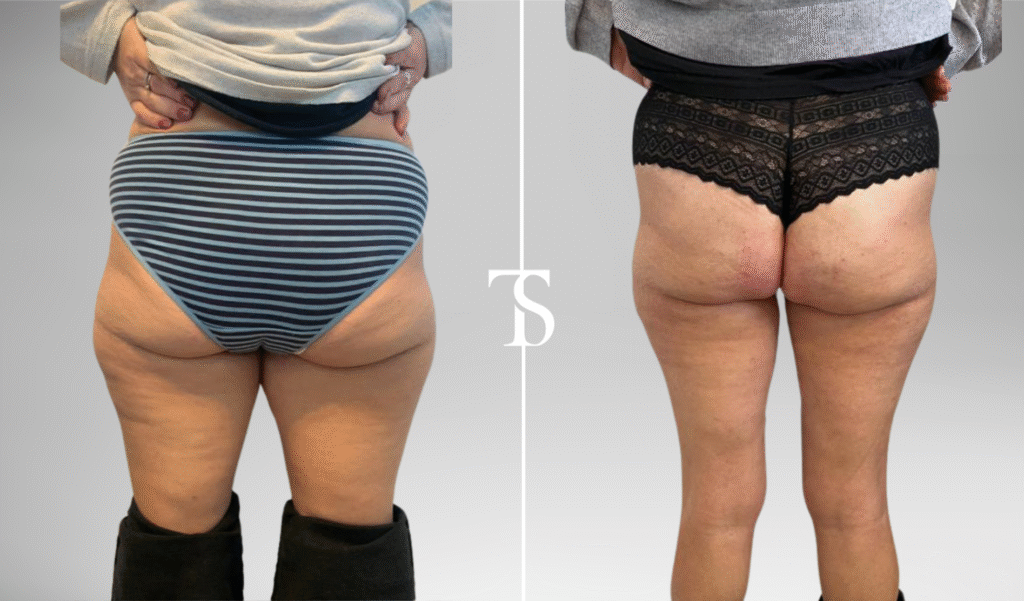 lifting cuisse avant après​